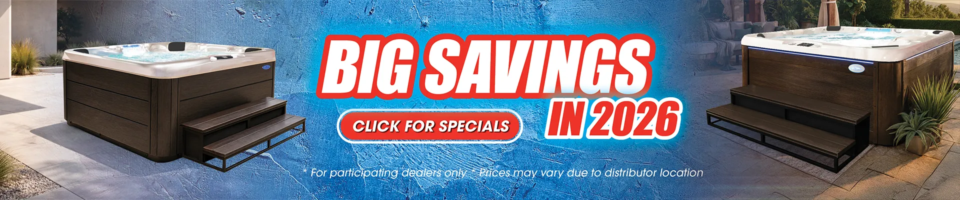 Calspas hot tub being used in a family setting - San Bernardino