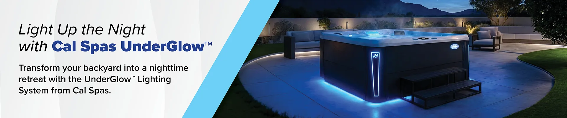 Calspas hot tub being used in a family setting - San Bernardino